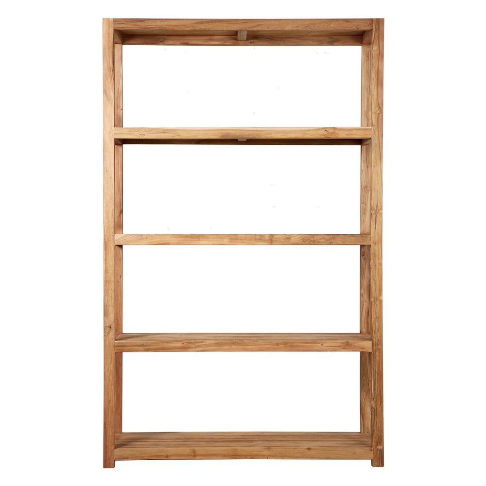 Wooden Shelf In Natural - Tall - Notbrand