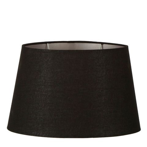 Oval Linen Lamp Shade with Silver Lining - XXL - Notbrand