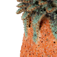 Pineapple Ceramic Vase - Green and Orange - Notbrand