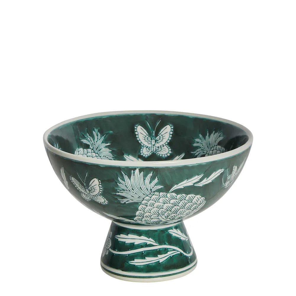Thistle Porcelain Bowl - Green - Notbrand