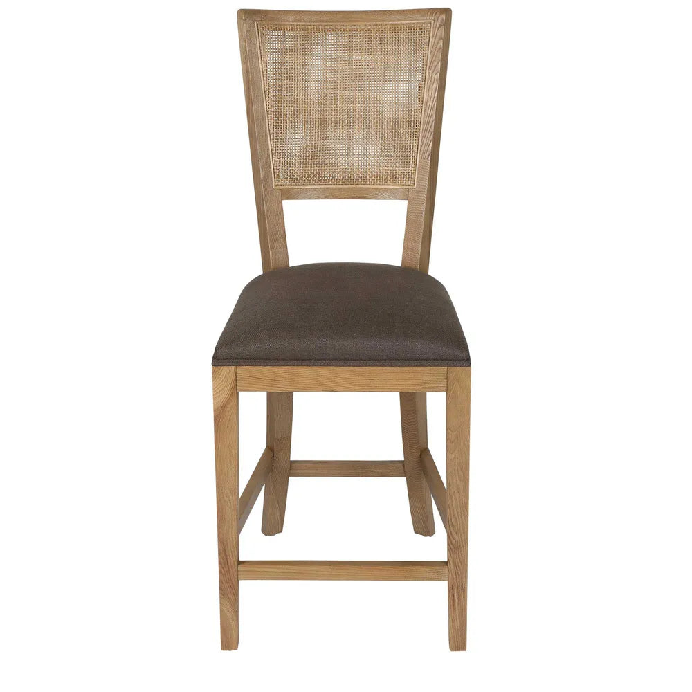 Matira Rattan Counter Chair - Grey - Notbrand