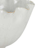 Flora Ceramic Bowl - White - Notbrand