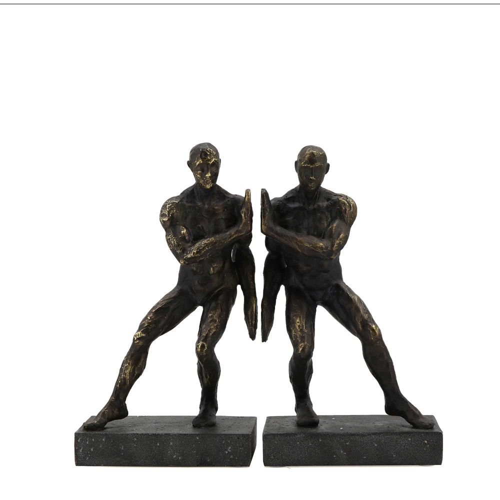 Casper Figurine Bookends - Bronze - Notbrand