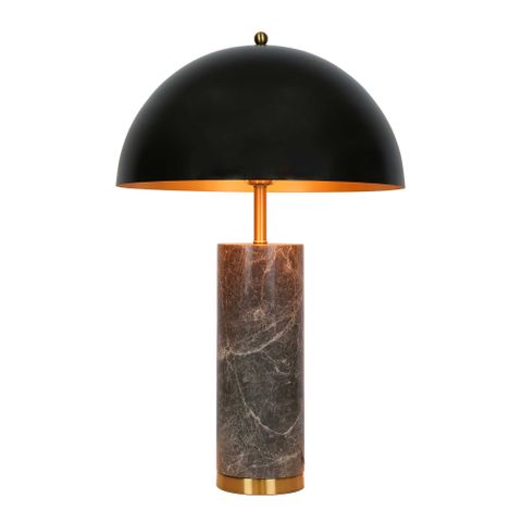 Vasco Iron Table Lamp - Black - Notbrand