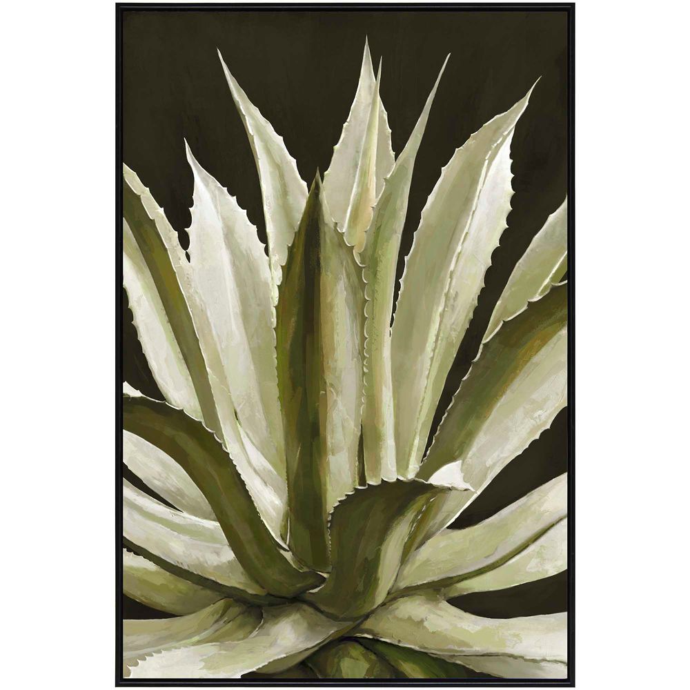 Agave Polyester Canvas Wall Art - Multi-Colour - Notbrand
