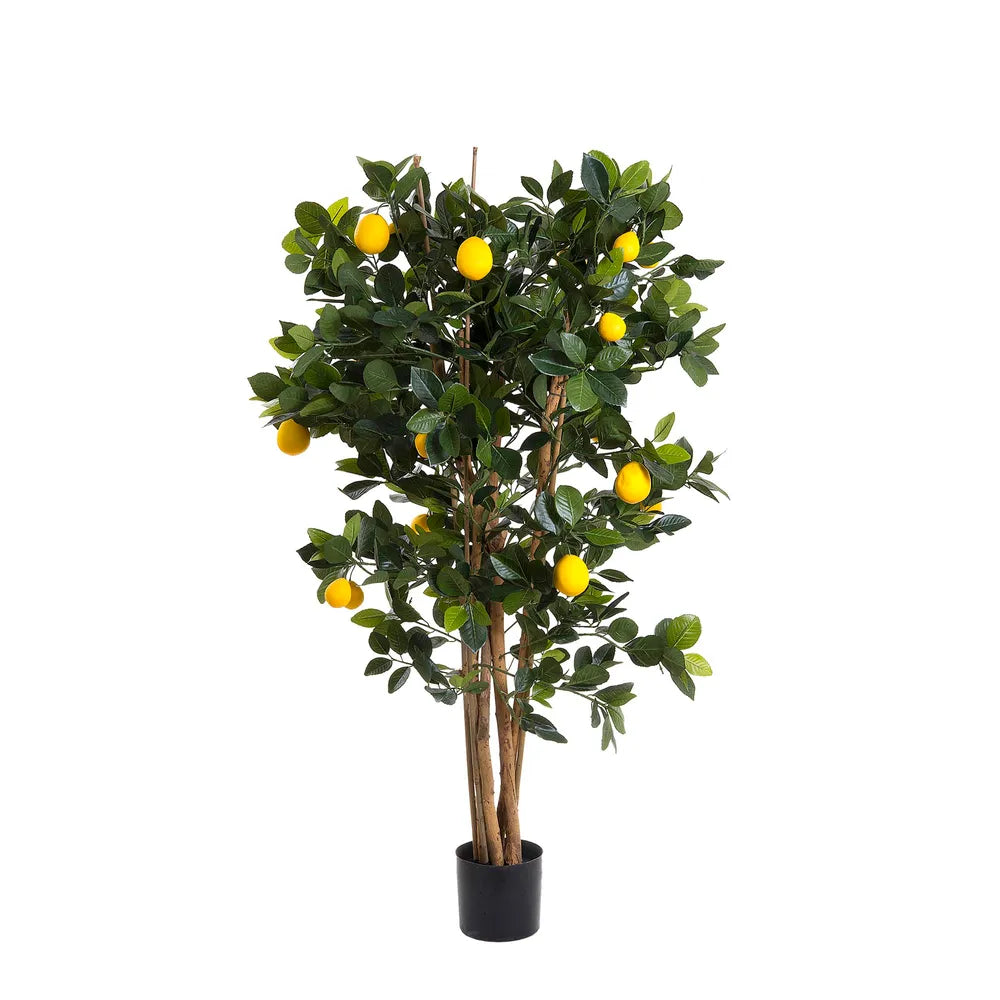 Artificial Lemon Tree - 115cm - Notbrand