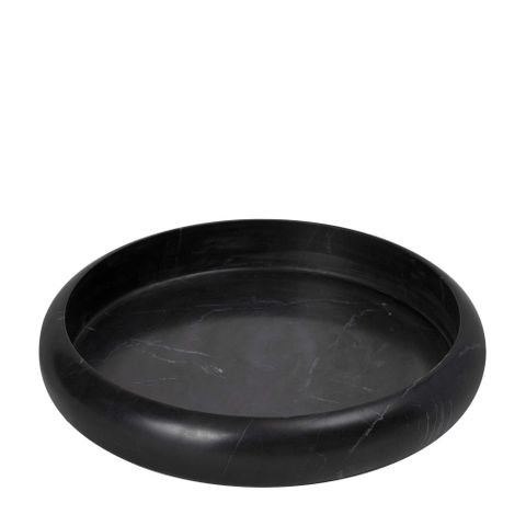 Santiago Marble Tray in Black - Small - Notbrand
