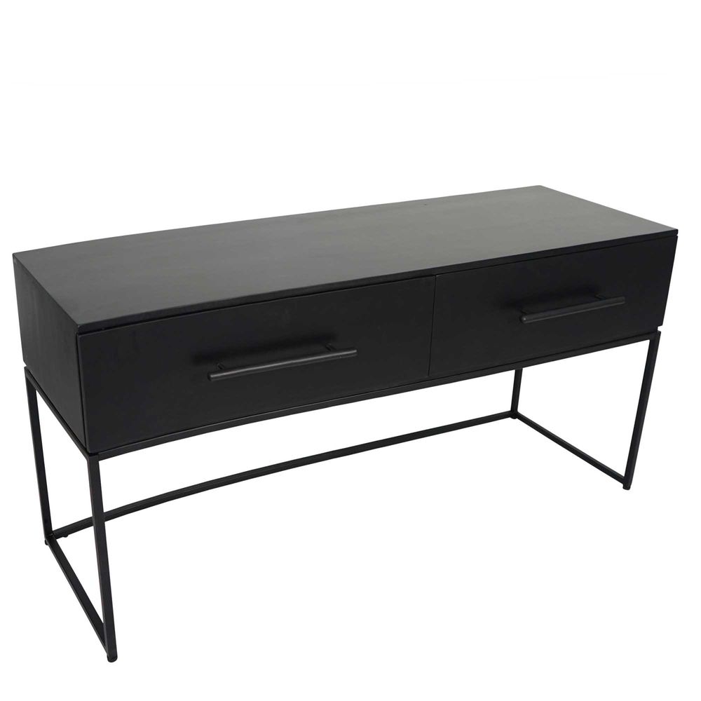 The Manly Console Table - Black - Notbrand