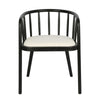 Hardwick Dining Arm Chair - Black - Notbrand