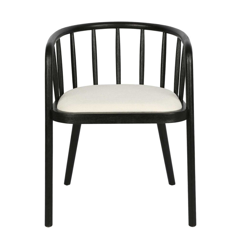 Hardwick Dining Arm Chair - Black - Notbrand