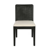 Montrose Oak Dining Chair - Black - Notbrand