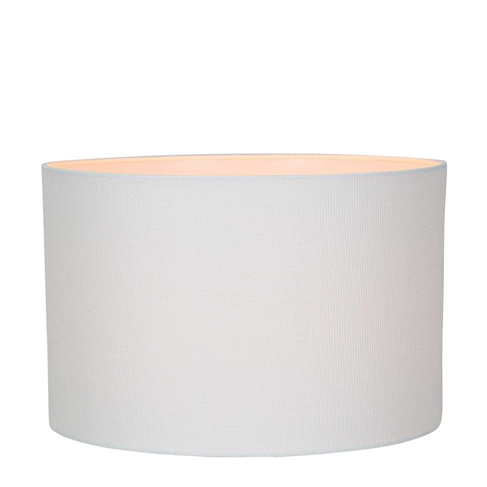Java Cylinder Shade Lamp in White - XL - Notbrand