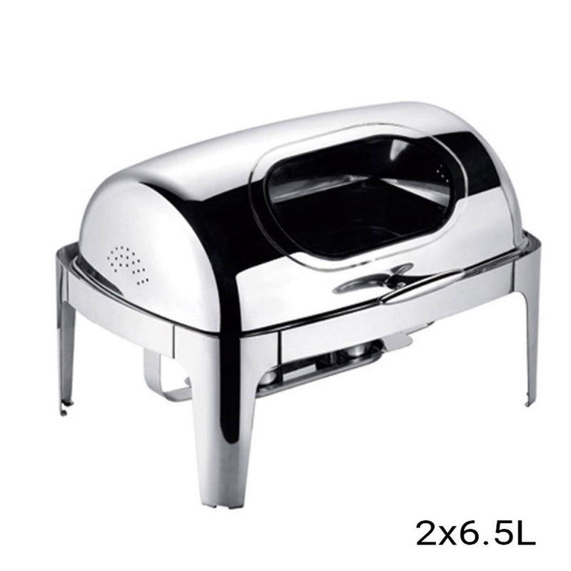 Double Bowl Chafing Dish - 6.5L - Notbrand