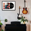 The Beatles Rubber Soul Framed Vinyl Album Art - Notbrand