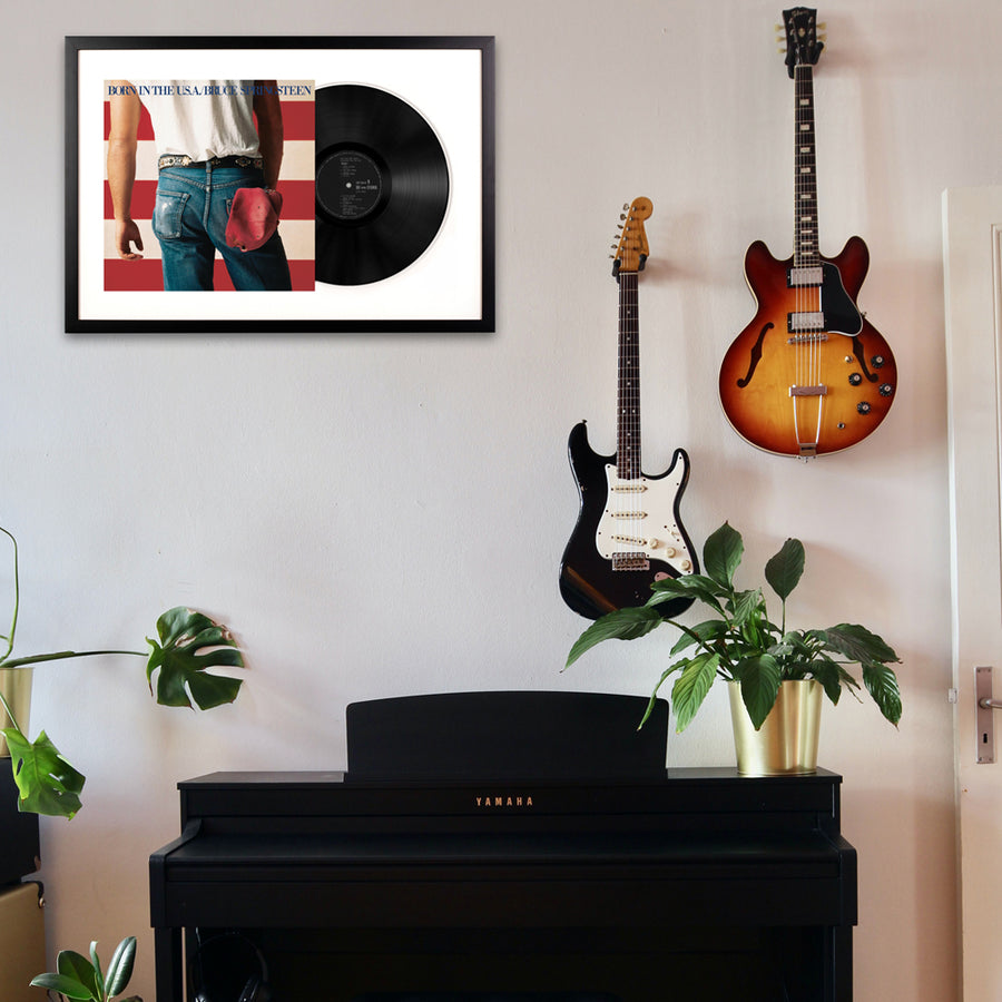 Simon & Garfunkel Greatest Hits Framed Vinyl Album Art - Notbrand