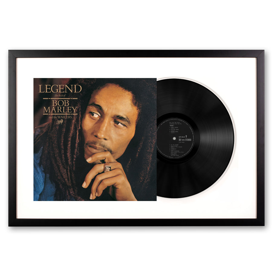 Bob Marley Legend Framed Vinyl Album Art - Notbrand