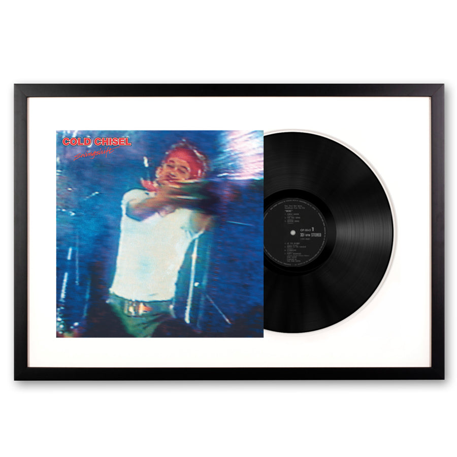 Cold Chisel Swingshift Double Framed Vinyl Album Art - Notbrand
