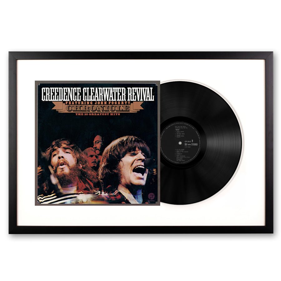 Creedence Clearwater Revival Chronicle The 20 Greatest Hits 2LP Framed Vinyl Album Art - Notbrand