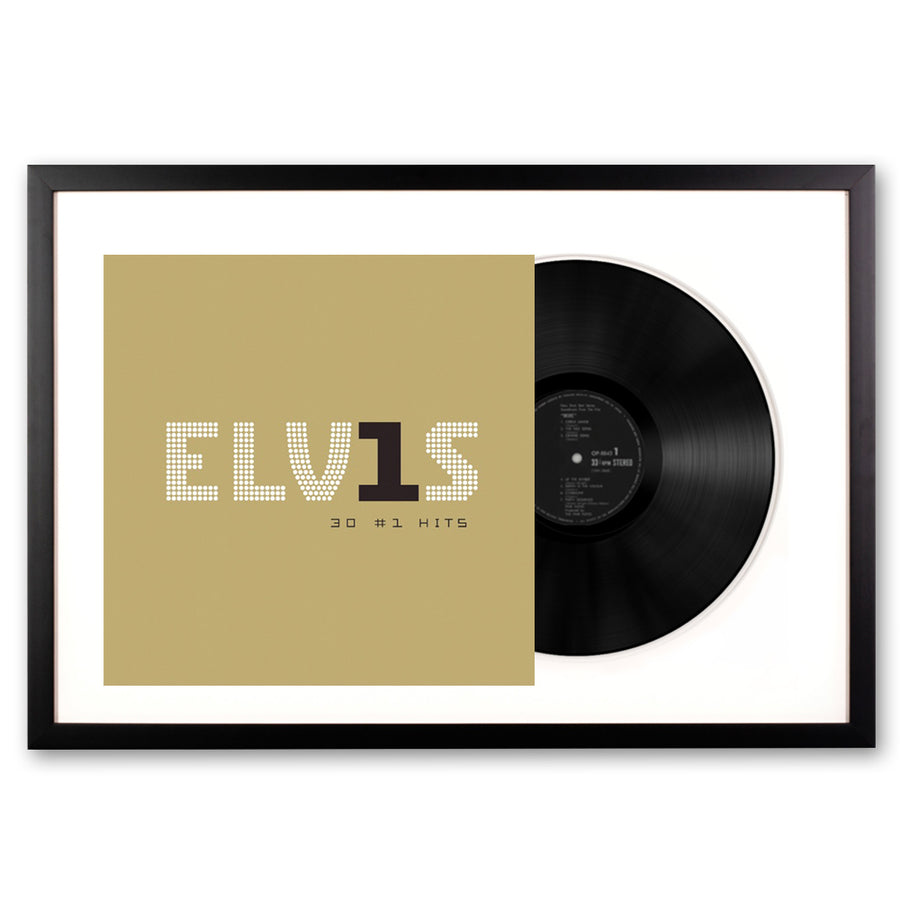 Elvis Presley Elvis 30 #1 Hits Framed Vinyl Album Art - Notbrand