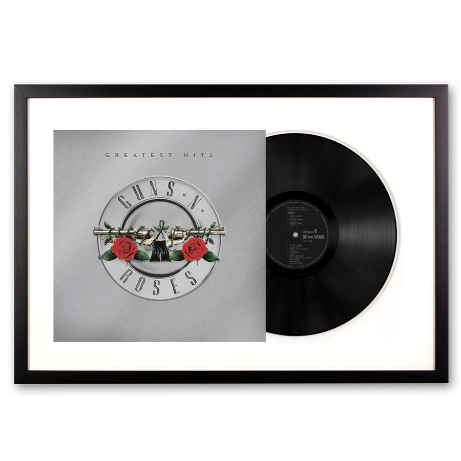 Guns N Roses Greatest Hits Double Framed Vinyl Album Art - Notbrand