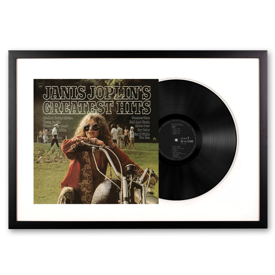 Janis Joplin Janis Joplin's Greatest Hits Framed Vinyl Album Art - Notbrand