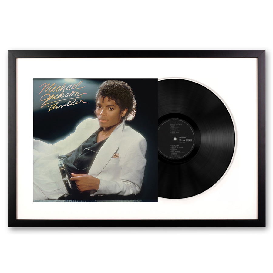 Michael Jackson Thriller Framed Vinyl Album Art - Notbrand