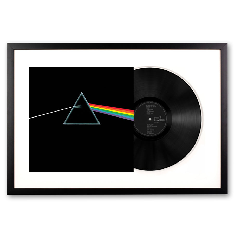 Pink Floyd The Dark Side of The Moon Framed Vinyl Album Art - Notbrand