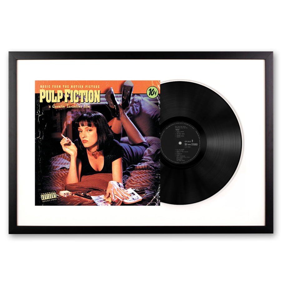 Various Artists Pulp Fiction Framed Vinyl Album Art - Notbrand