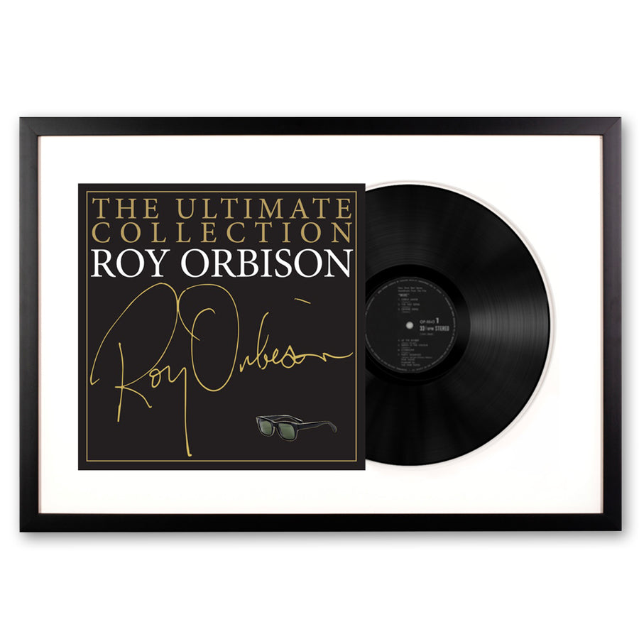 Roy Orbison the Ultimate Collection Framed Vinyl Album Art - Notbrand
