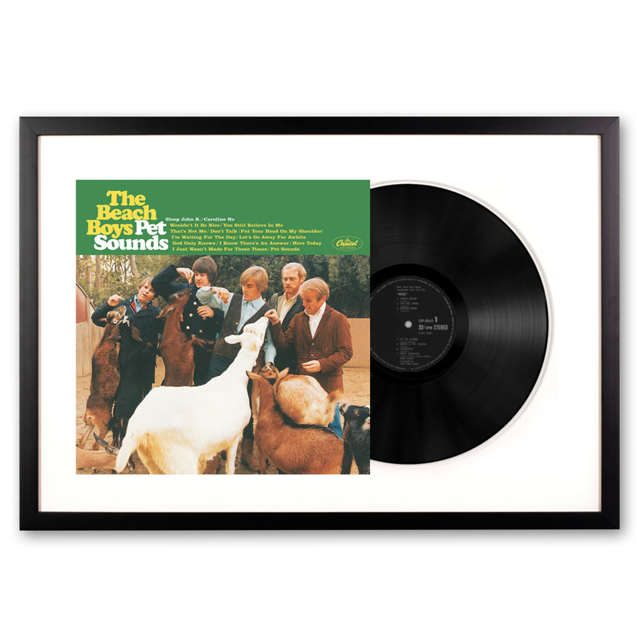 The Beach Boys Pet Sounds Framed Vinyl Album Art - Notbrand