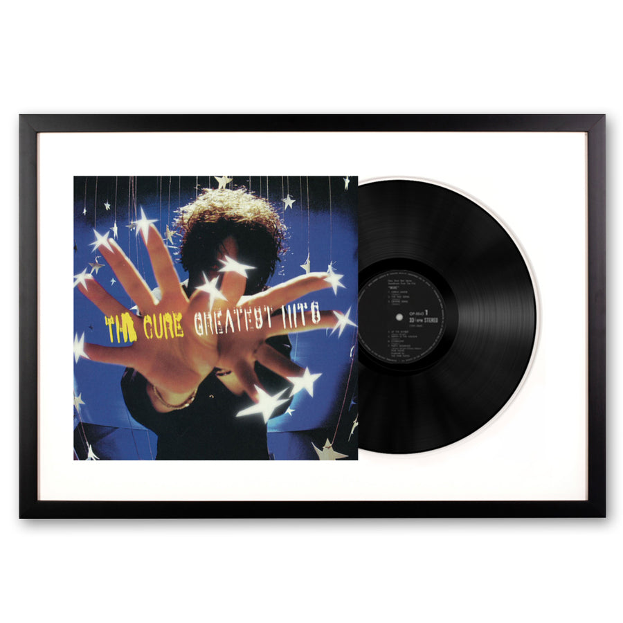 The Cure Greatest Hits Double Framed Vinyl Album Art - Notbrand