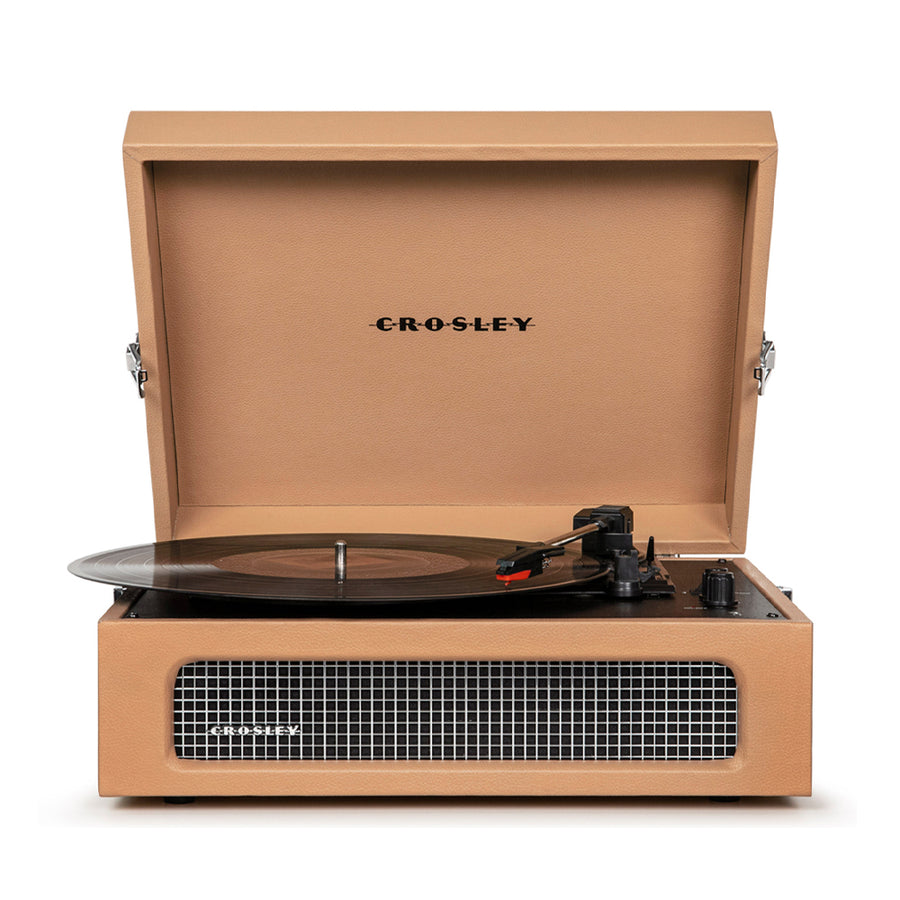 Crosley Voyager Bluetooth Portable Turntable with SOHO Stand - Tan - Notbrand