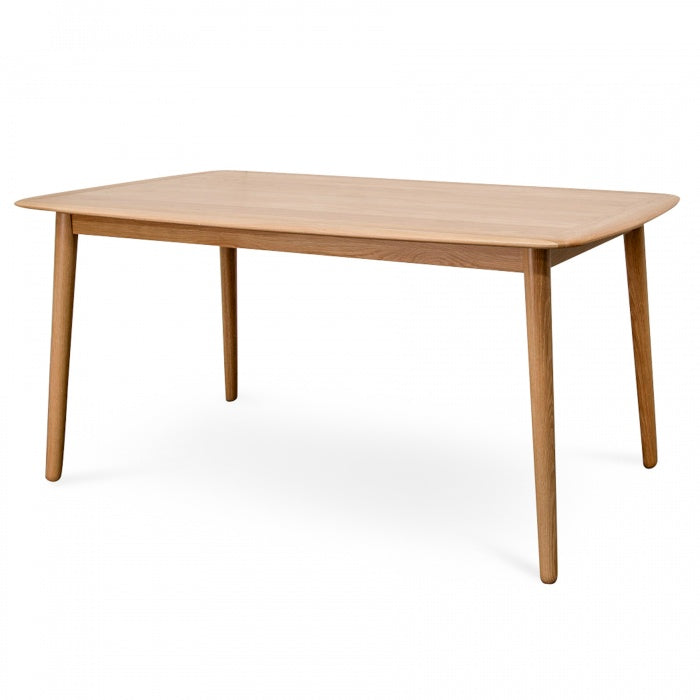 Kent Oak Timber Dining Table - 1.6m - Notbrand