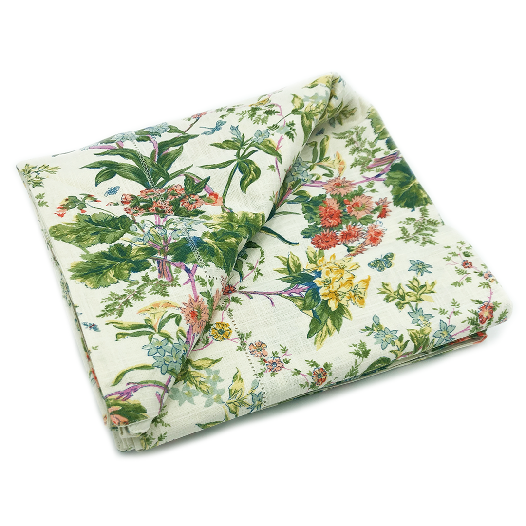 Bloom Slub Tablecloth - Multi - Notbrand