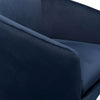 Margaret Swivel Lounge Chair - Navy Velvet - Notbrand