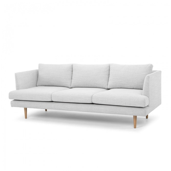 3 Seater Sofa - Light Texture Grey - Notbrand