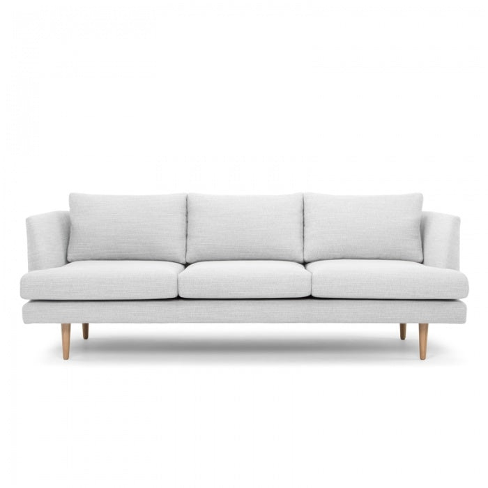 3 Seater Sofa - Light Texture Grey - Notbrand