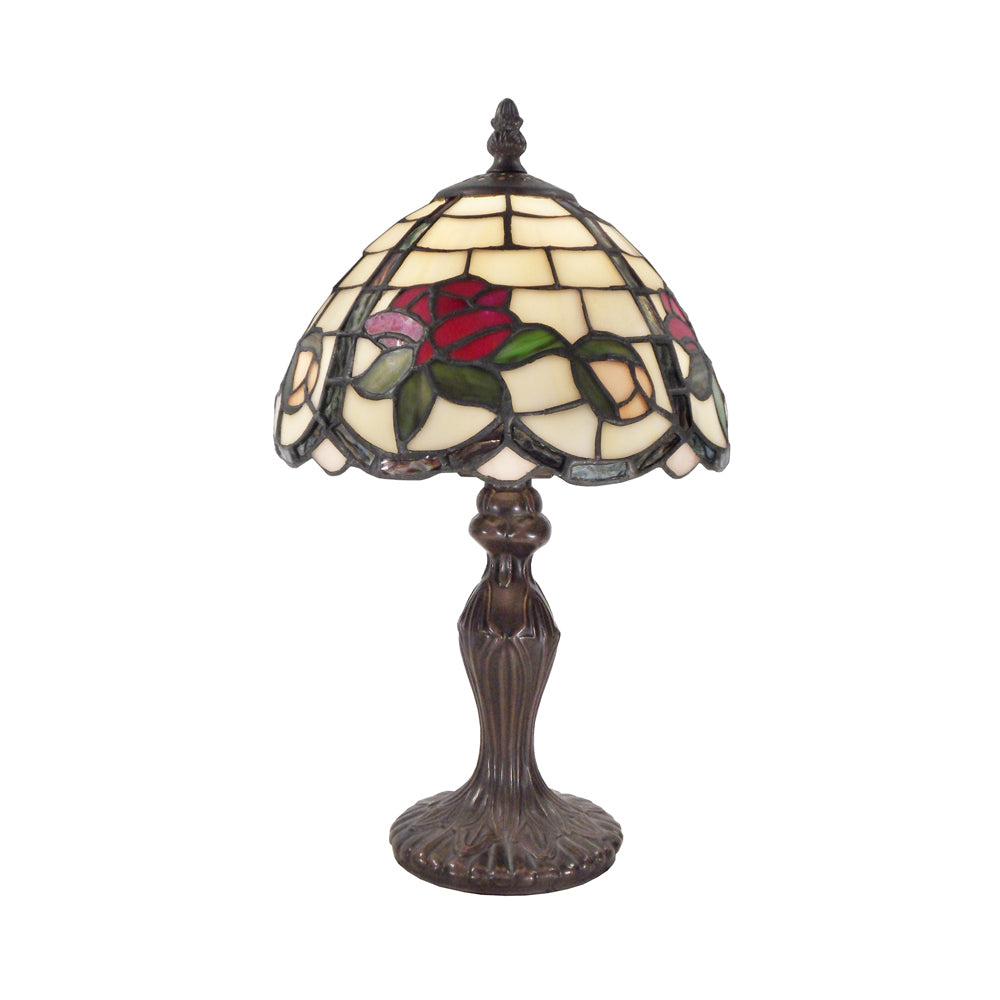 Lola Tiffany Style Table Lamp - Multi - Notbrand