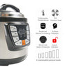 Nonstick Electric Stainless Steel Pressure Cooker - 10L - Notbrand
