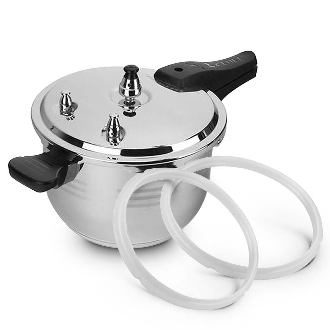 Stainless Steel Pressure Cooker With Seal - 4L - Notbrand