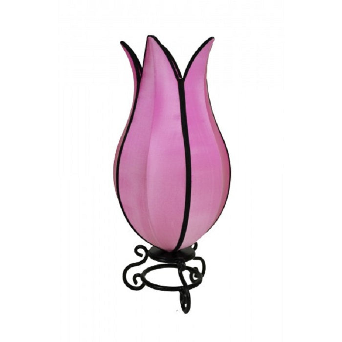 Tulip Lamp with Black Trim - Notbrand
