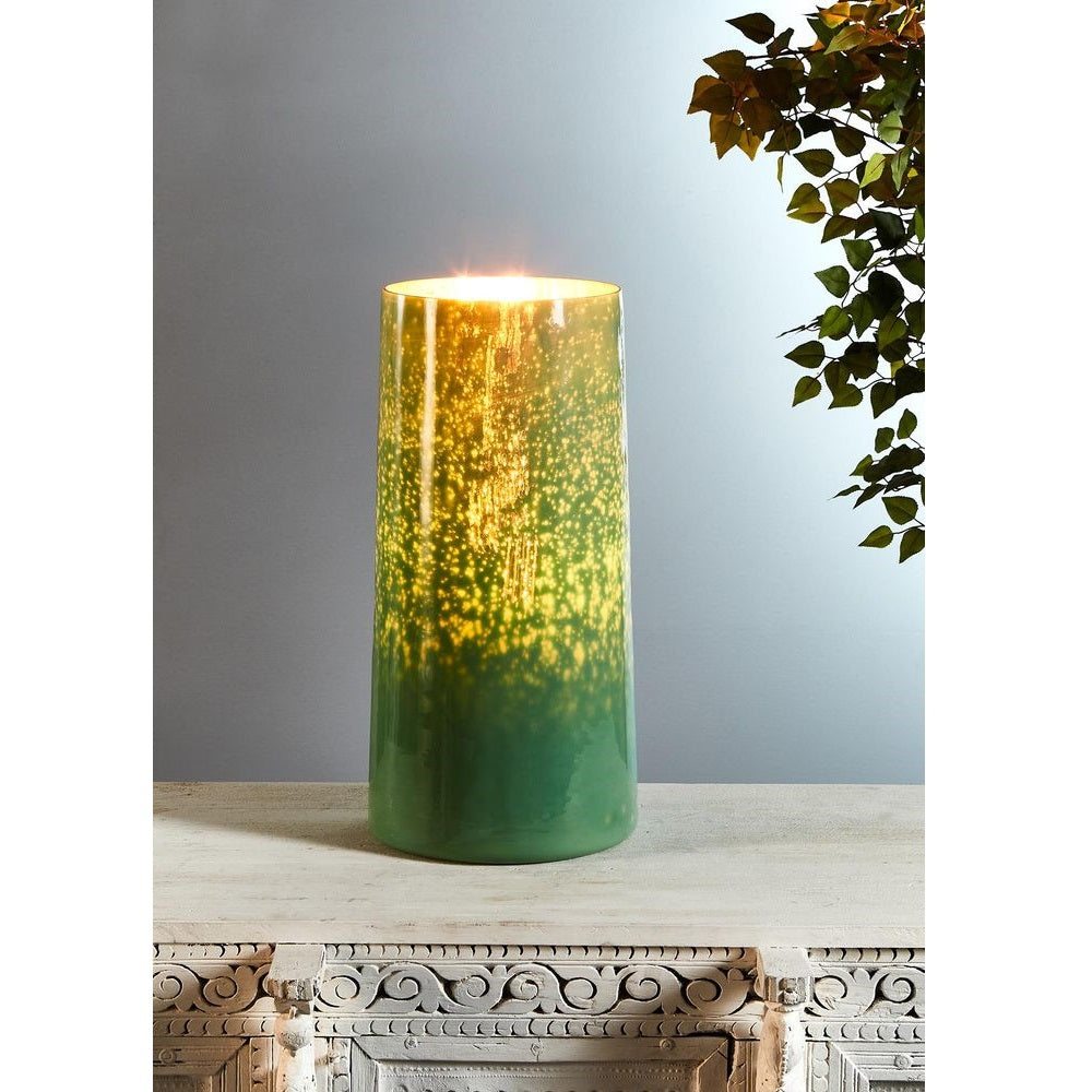 Nouveau Glass Table Lamp Emerald - Green - Notbrand