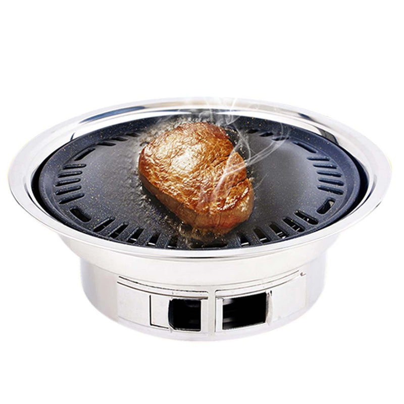 Portable Stainless Steel BBQ Grill - Smokeless - Notbrand
