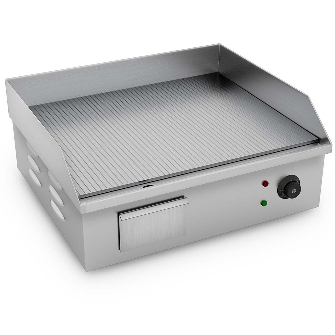 Stainless Steel Ribbed Griddle Grill - Notbrand