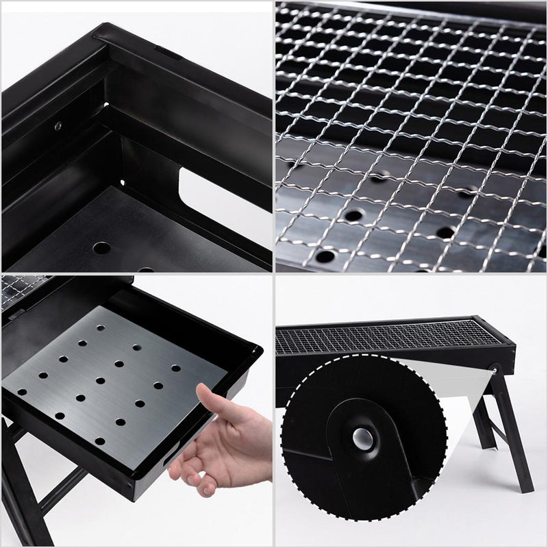 Portable Box-Type Charcoal Grill - 60cm - Notbrand
