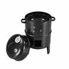 Outdoor Charcoal BBQ & Grill Smoker - 3 In 1 - Notbrand
