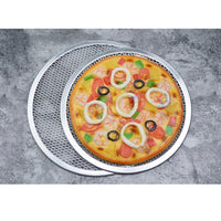 Set of 5 Round Aluminium Pizza Screen - Notbrand