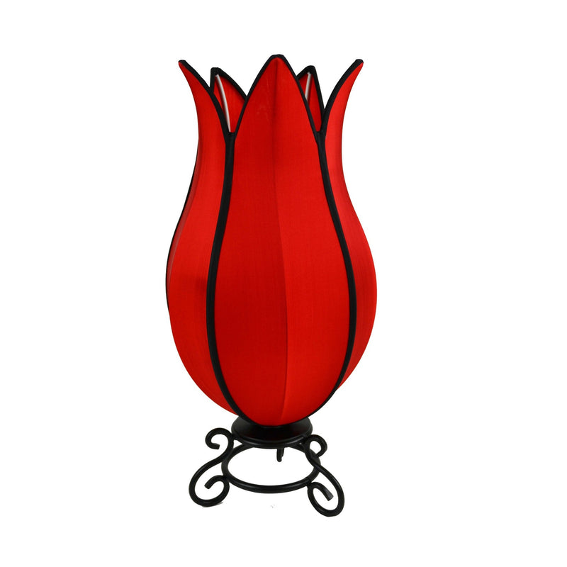 Tulip Lamp with Black Trim - Notbrand