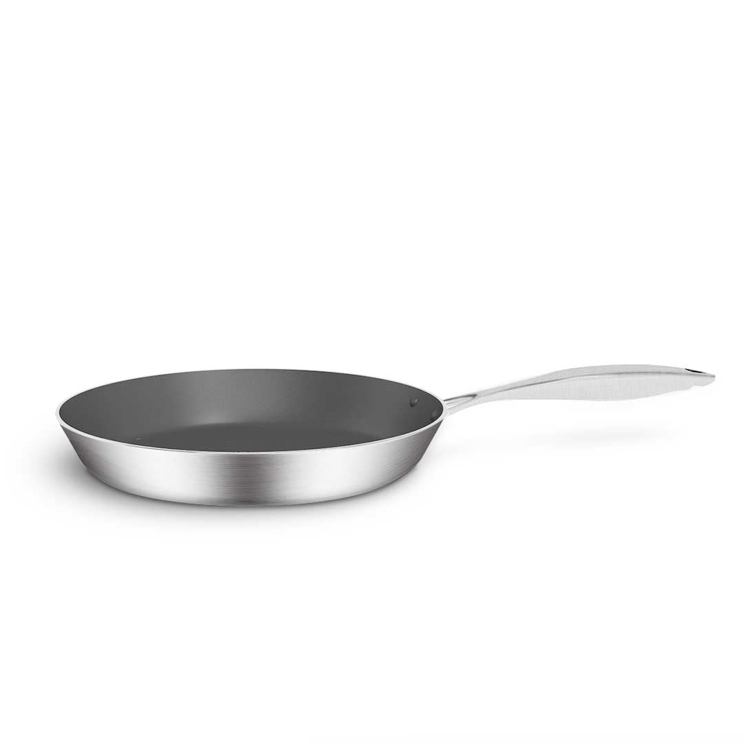STAINLESS STEEL 24CM FRYING PAN NON STICK - Notbrand