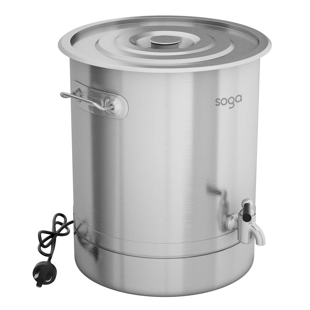 Stainless Steel Urn Water Boiler - 25L - Notbrand